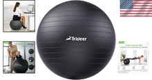 Load image into Gallery viewer, Premium Anti-Burst Yoga Ball: 5 Sizes from 45cm to 85cm for Fitness &amp; Stability