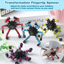 Load image into Gallery viewer, 64 Pack Transformable Sensory Fidget Spinners - Stress Relief Toys for All Ages