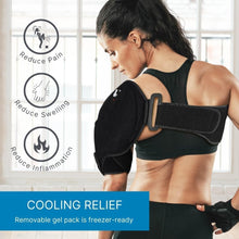 Load image into Gallery viewer, Rotator Cuff Injury Shoulder Brace with Hot/Cold Gel Pack - Accelerate Healing