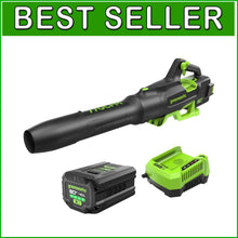 Load image into Gallery viewer, Eco-Friendly 80V Axial Blower - 770 CFM, Variable Speed Control, 80 Min Runtime