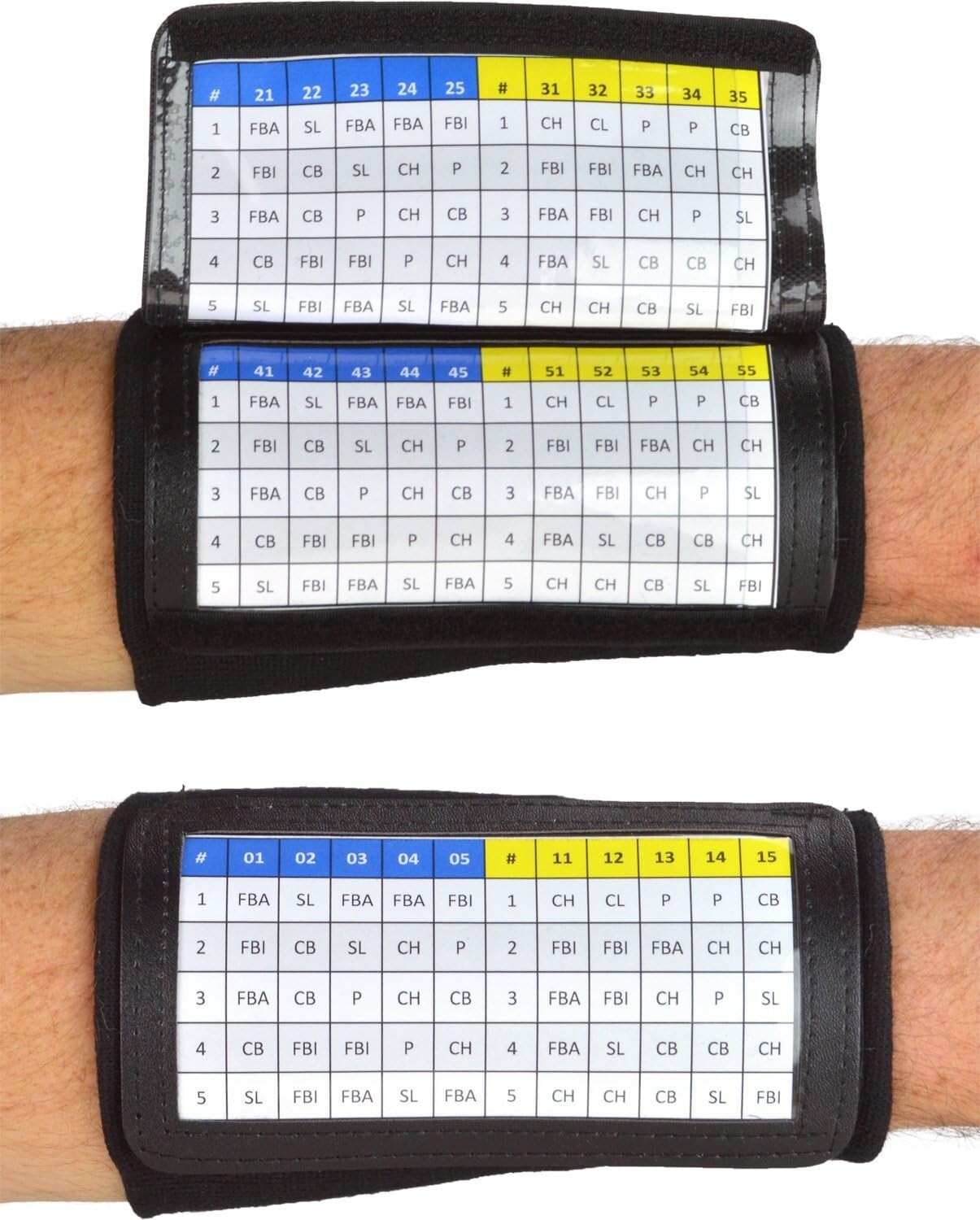 Versatile 10 Pack Youth Wristbands - Ideal for Football, Baseball & Softball