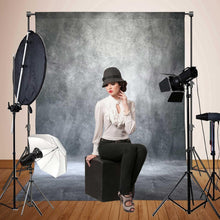 Load image into Gallery viewer, Premium Grey Photography Backdrop with Roller Pocket - 8x10 Professional Quality