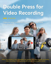 Load image into Gallery viewer, Hi-Fi Audio Wireless Lavalier Microphone for iPhone/Android - 30H Battery Life