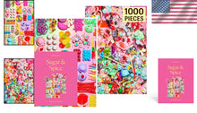 Load image into Gallery viewer, Sugar and Spice Double-Sided 1000-Piece Puzzle: A Vibrant Challenge for Adults