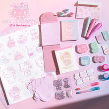 Load image into Gallery viewer, Kawaii 50th Anniversary Hello Kitty Stationery Set - Perfect Gift for All Ages!
