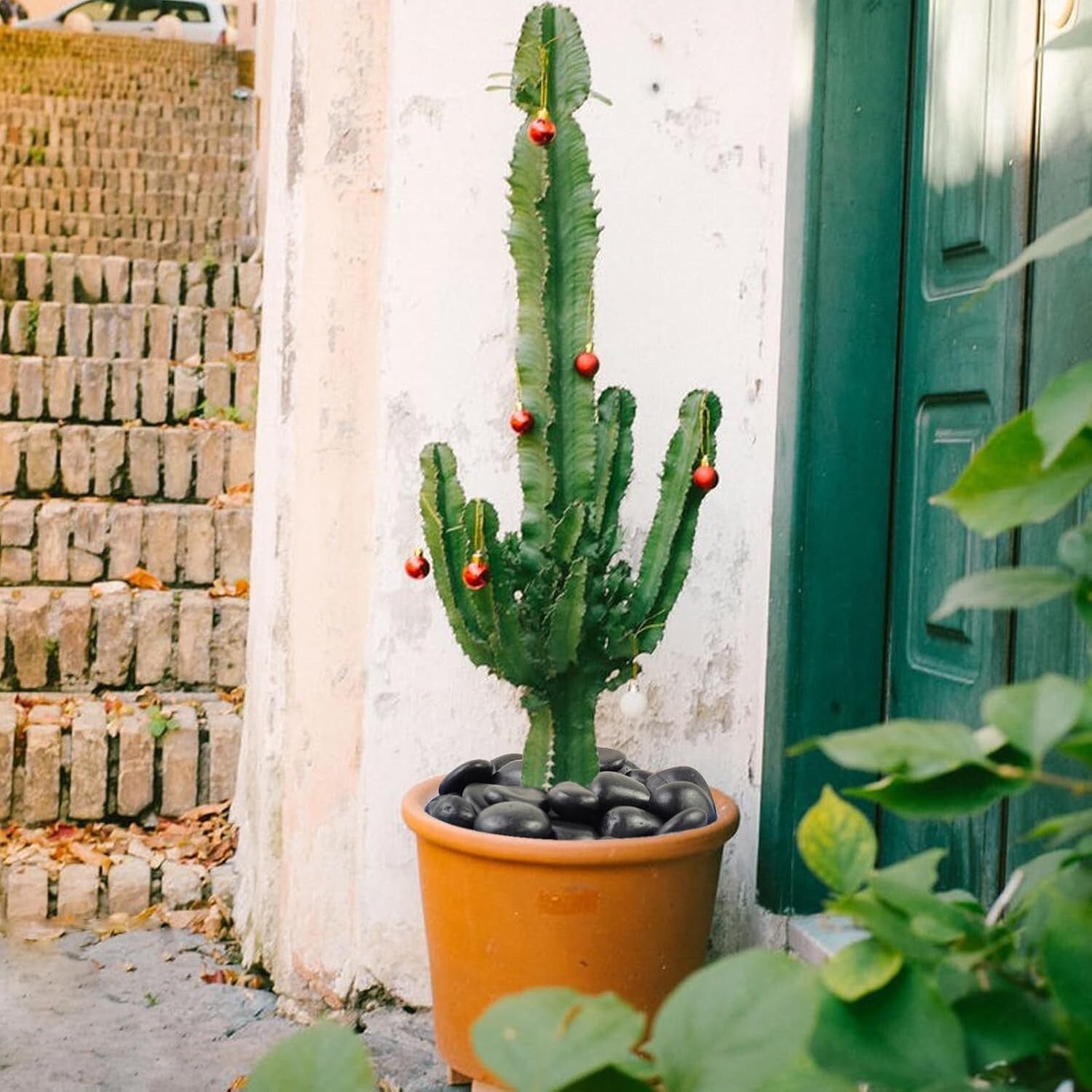 Premium Black River Pebbles - 40lbs for Aquariums, Gardens & Planters - 2-3 Inch