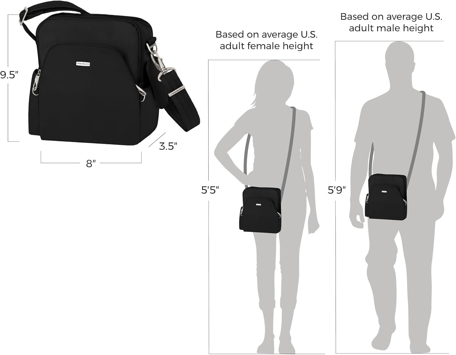 Timeless Travel Bag with 5-Point Anti-Theft Features for Worry-Free Journeys