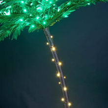 Load image into Gallery viewer, Stunning 5ft Lighted Palm Tree with Mini Copper Lights for Outdoor Celebrations
