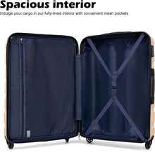 Load image into Gallery viewer, Apple Green 3-Piece Travel Luggage Set - Ergonomic Design, Ultimate Security