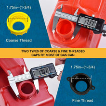 Load image into Gallery viewer, 10-Pack Universal Gas Can Spouts with Durable Stainless Steel Filter and Caps