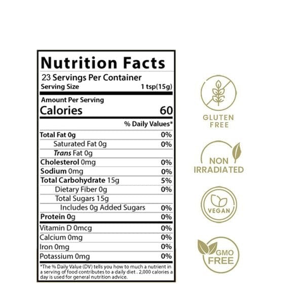 Traditional Indian Crystal Rock Sugar - Pack of 6, Convenient Dual Sifter Design