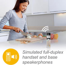 Load image into Gallery viewer, Smart Long-Range DECT 6.0 Cordless Phone with 5 Handsets &amp; Easy-to-Read Display