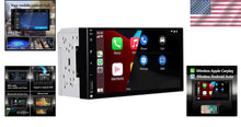 Load image into Gallery viewer, Advanced Double Din Car Stereo with Wireless CarPlay &amp; Superior Sound Quality