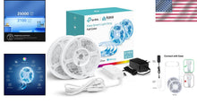 Load image into Gallery viewer, Smart RGB LED Strip 32.8ft with App Control, Voice Activation &amp; Custom Colors
