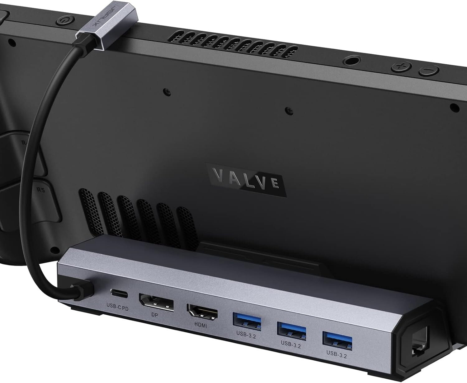 7-in-1 Docking Station for Steam Deck/Rog Ally/Legion Go - 4K HDMI & Ethernet