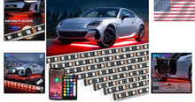 Load image into Gallery viewer, Multicolor LED Underbody Lights - 8Pcs Neon Accent Strips with Smart APP Control