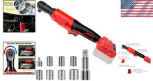 Load image into Gallery viewer, Cordless 3/8" Electric Ratchet Wrench - Compatible with Milwaukee 18V Battery