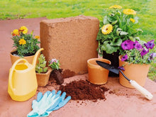 Load image into Gallery viewer, Versatile Coco Coir Potting Medium - Expands 18 Gallons for All Garden Projects