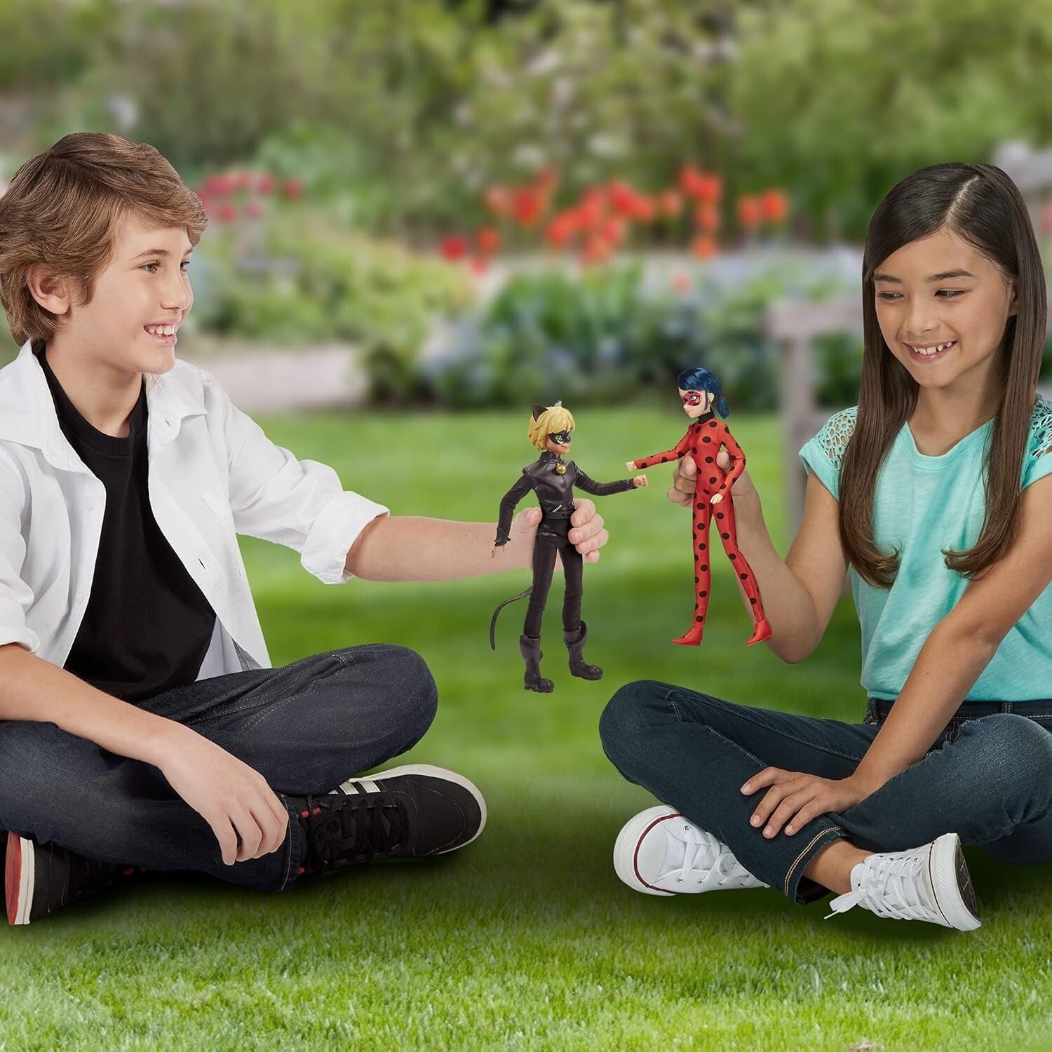 Exclusive Ladybug & Cat Noir 2-Pack Dolls - Perfect for Creative Play