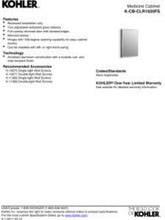 Load image into Gallery viewer, Sleek Frameless Single Door Medicine Cabinet - Adjustable Shelves &amp; Mirror Door