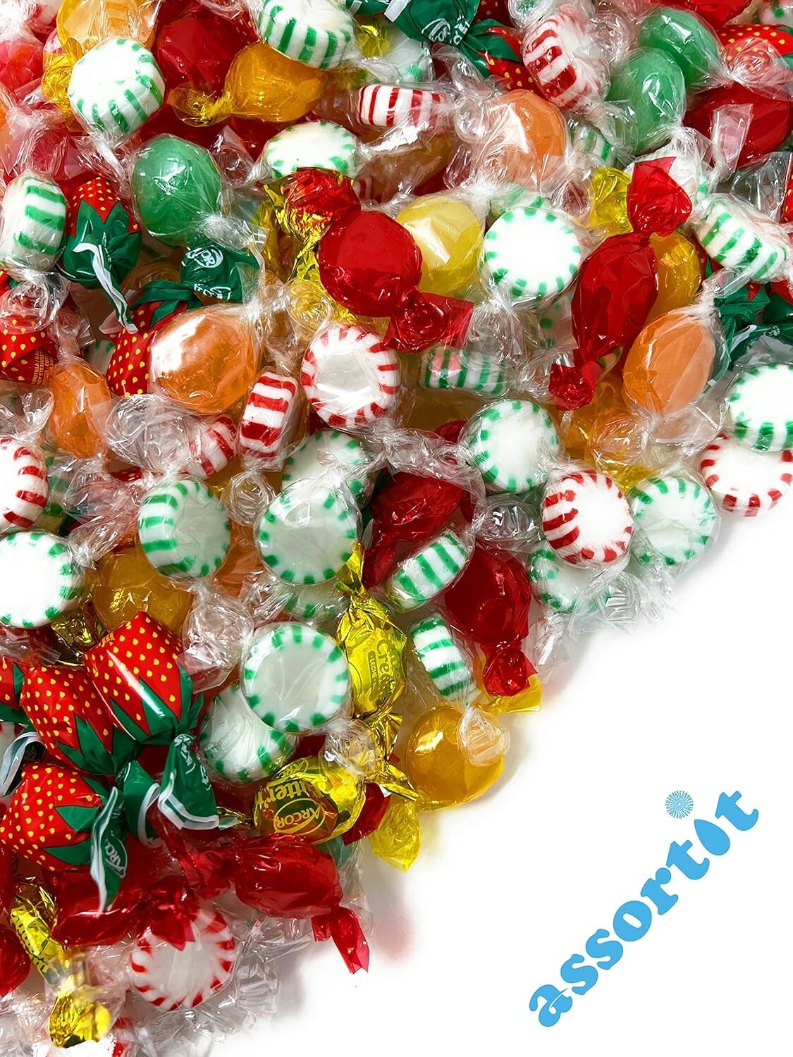 10 lbs Assorted Classic Hard Candy – Peppermint, Cinnamon, Butterscotch & More!