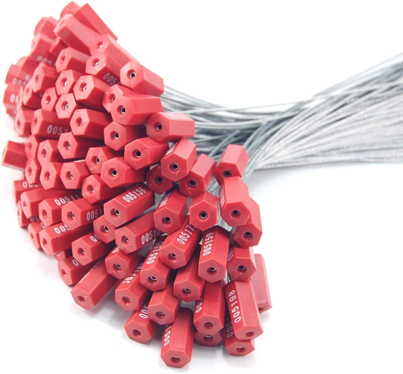 1000 Waterproof Tamper Evident Cable Seals for Containers and Cargo Security