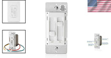 Load image into Gallery viewer, Compact SureSlide Fan Control with Adjustable Light Dimming - Easy Installation
