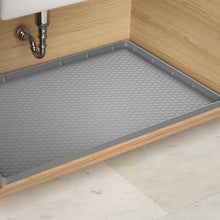 Load image into Gallery viewer, Stain-Resistant Under Sink Mat - 37" x 22" Flexible Silicone for Clean Cabinets