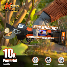 Load image into Gallery viewer, Professional 40MM Cordless Electric Pruning Shears - 18V Brushless Motor &amp; Case