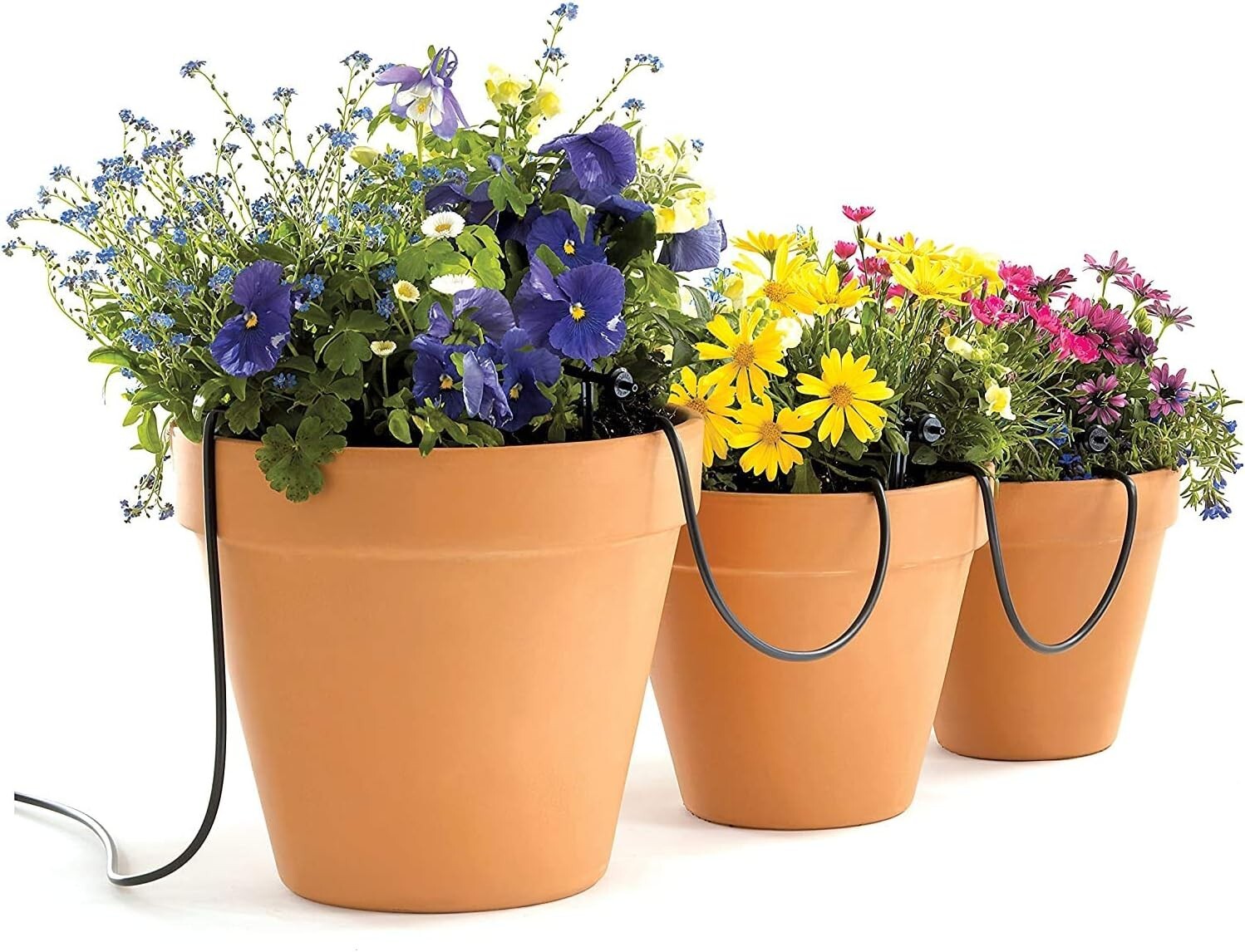 Customizable Timer Drip Irrigation Watering Kit for Containers & Hanging Baskets