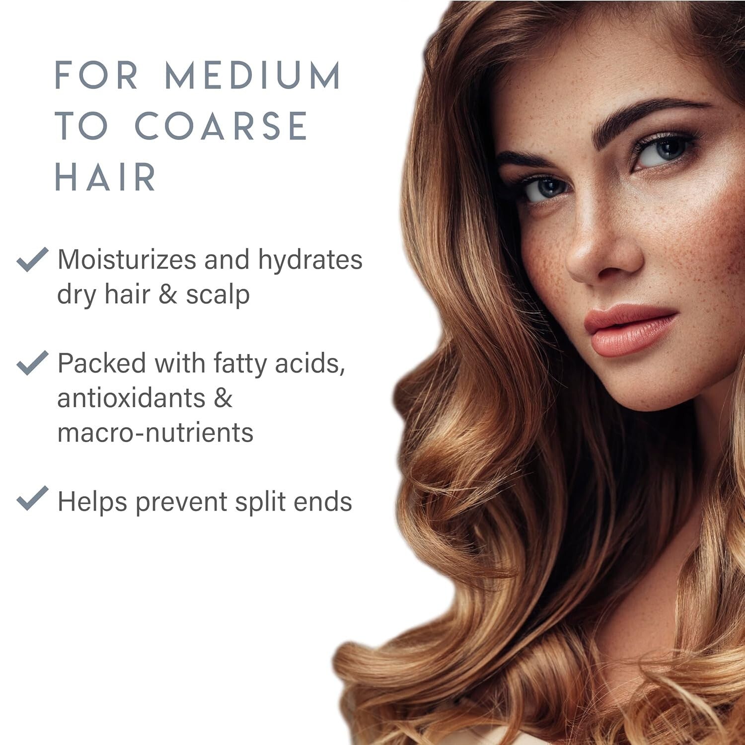 Hydrating Shampoo with Coconut Water - For Healthy & Shiny Hair - 33.8 Fl Oz