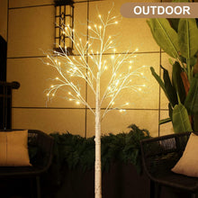 Load image into Gallery viewer, Customizable 6FT Birch Tree with 96 LED Lights - Ideal for Holidays and Events