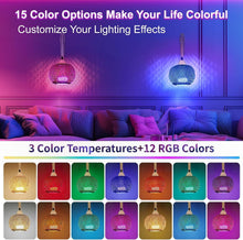 Load image into Gallery viewer, Rechargeable Boho Wall Sconces Set - Remote Controlled, 15 Colors &amp; Dimmable
