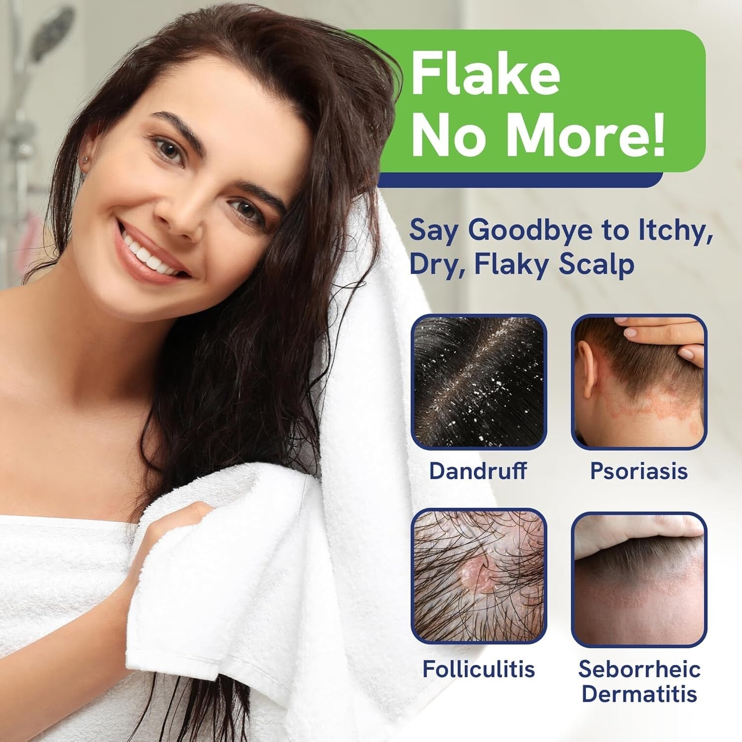 Fragrance-Free Shampoo & Conditioner Set for Dry, Itchy Scalps - Organic Formula