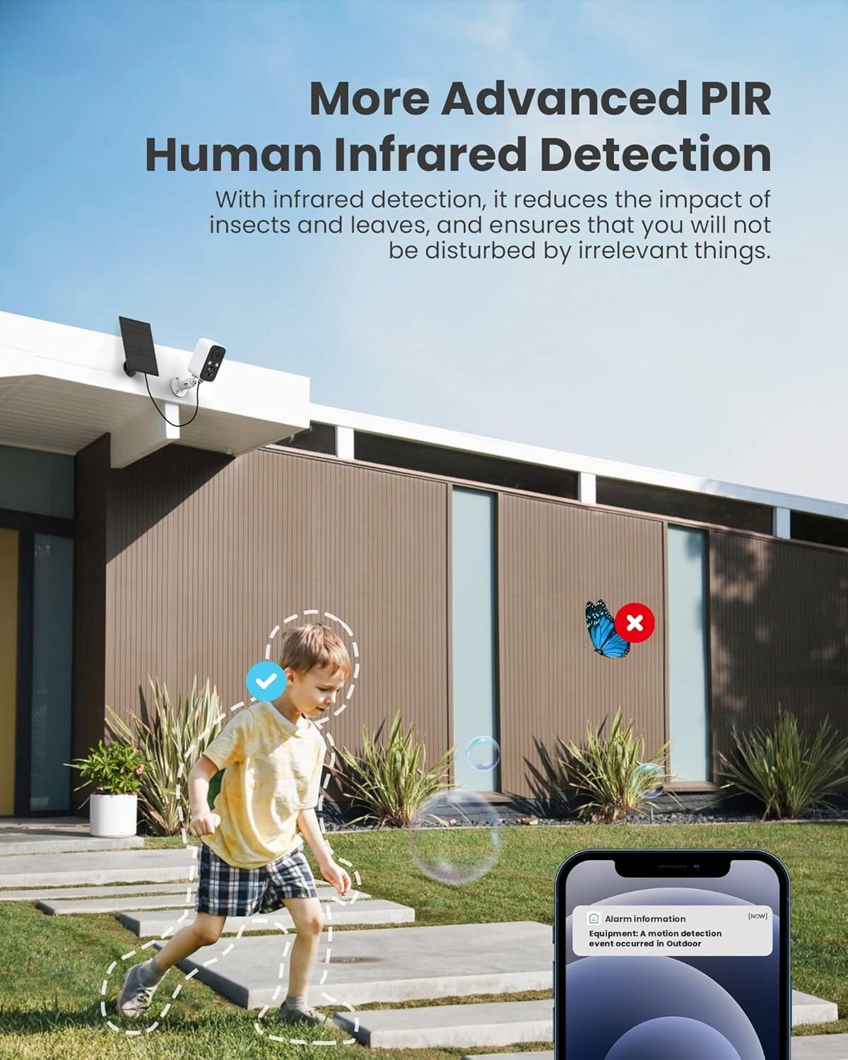 Advanced Wireless Security Camera Set with Color Night Vision & Alarms - 2Packs