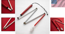 Load image into Gallery viewer, Premium Ambutech Graphite Cane - Shock Absorbent, Lightweight, Ergonomic Design