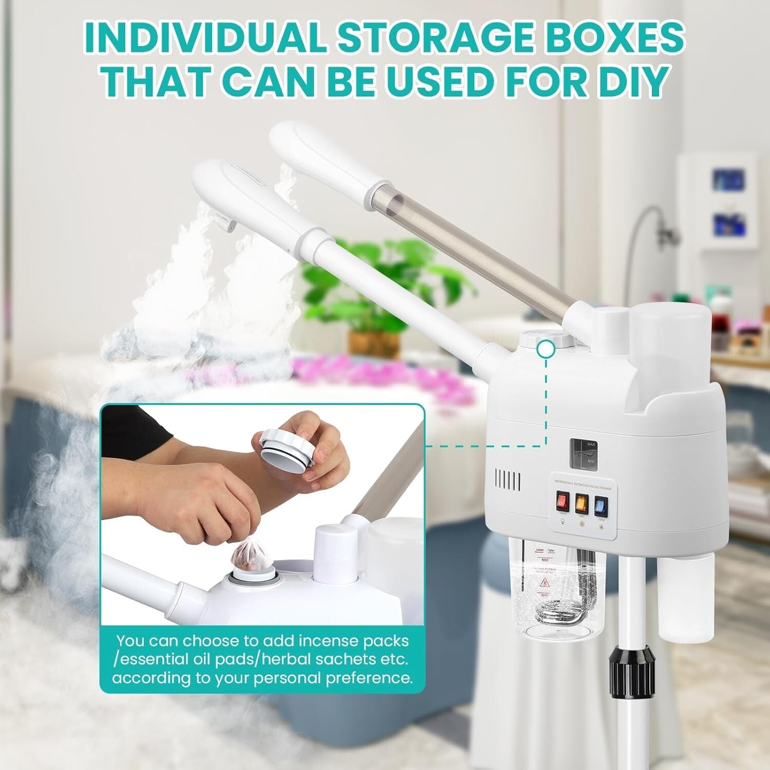 Advanced Facial Steamer with Nano Technology – Moisturizing & Hydrating