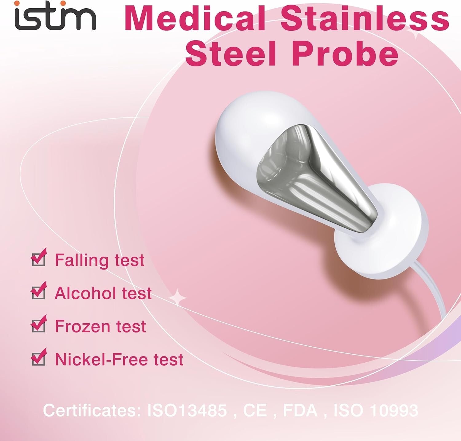 Kegel Exerciser & Incontinence Stimulator with Probe for Women’s Bladder Control