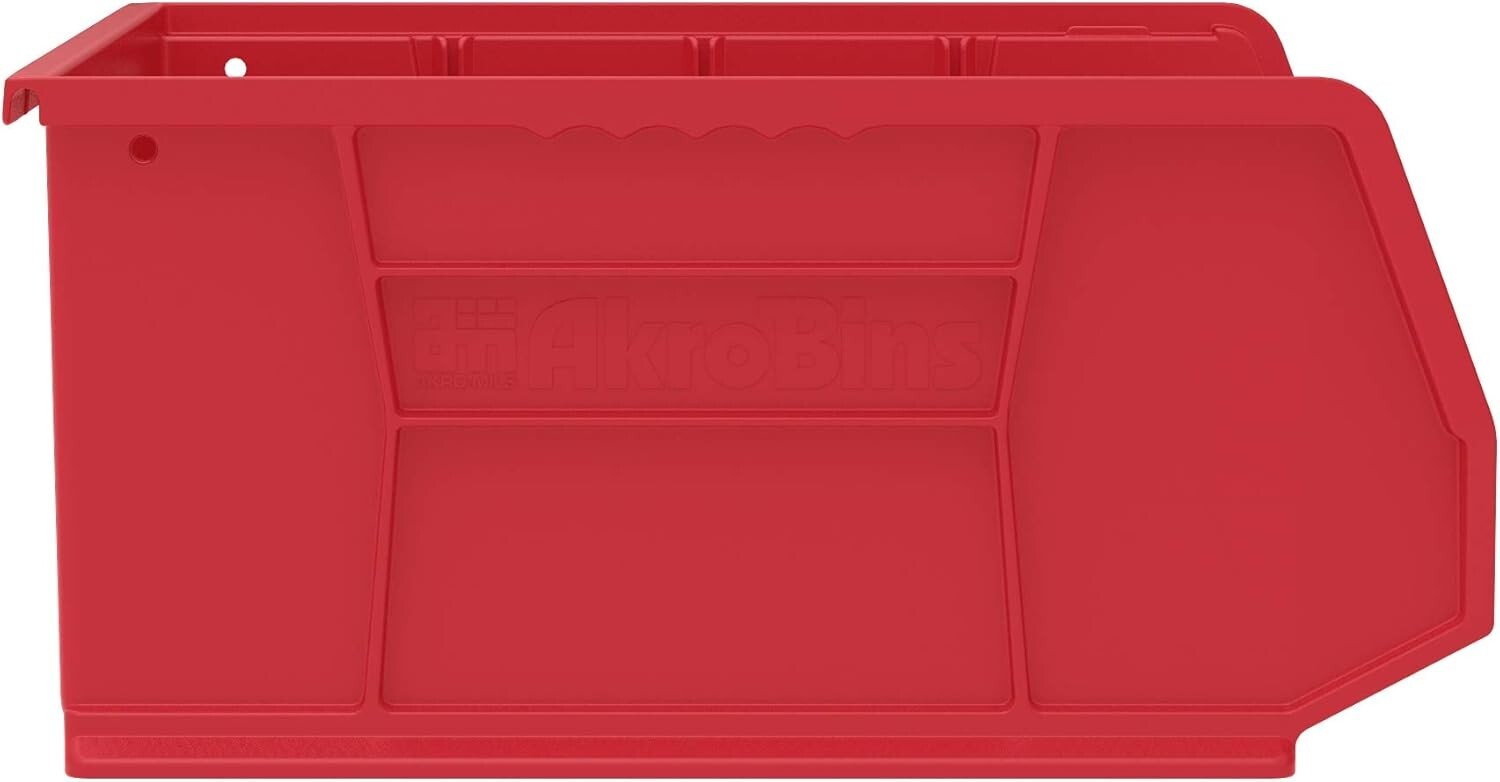 Durable and Customizable AkroBins - 75 lbs Plastic Storage Bins, Easy Retrieval