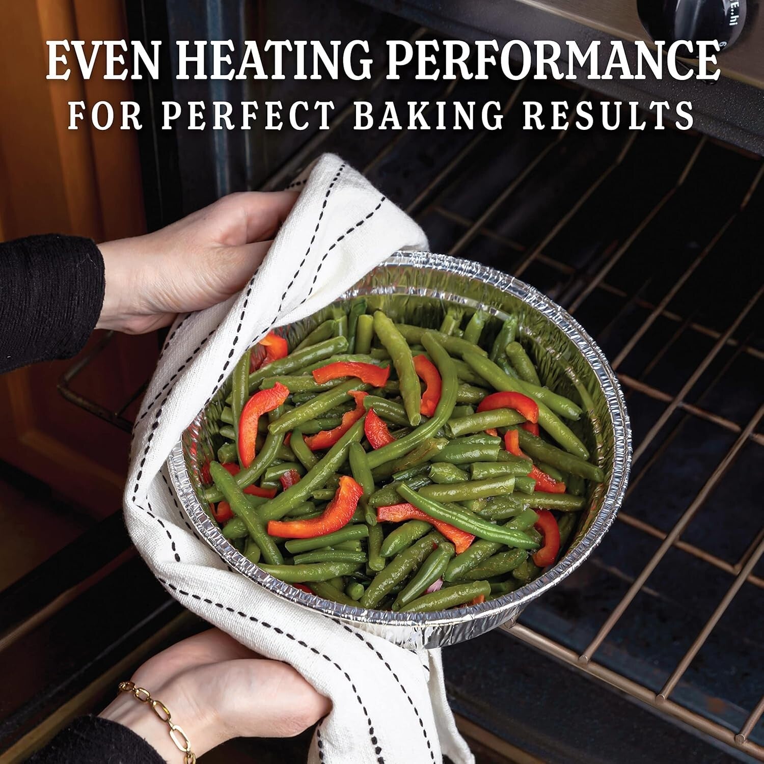 Heavy-Duty 9 Inch Round Aluminum Foil Pans - Ideal for Baking and Parties