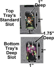 Load image into Gallery viewer, 134+ Miniature Carrying Case – Perfect Travel Storage for D&amp;D &amp; Warhammer 40k