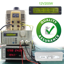 Load image into Gallery viewer, Versatile 200W Waterproof LED Power Supply - 12V DC Adapter for Outdoor Projects