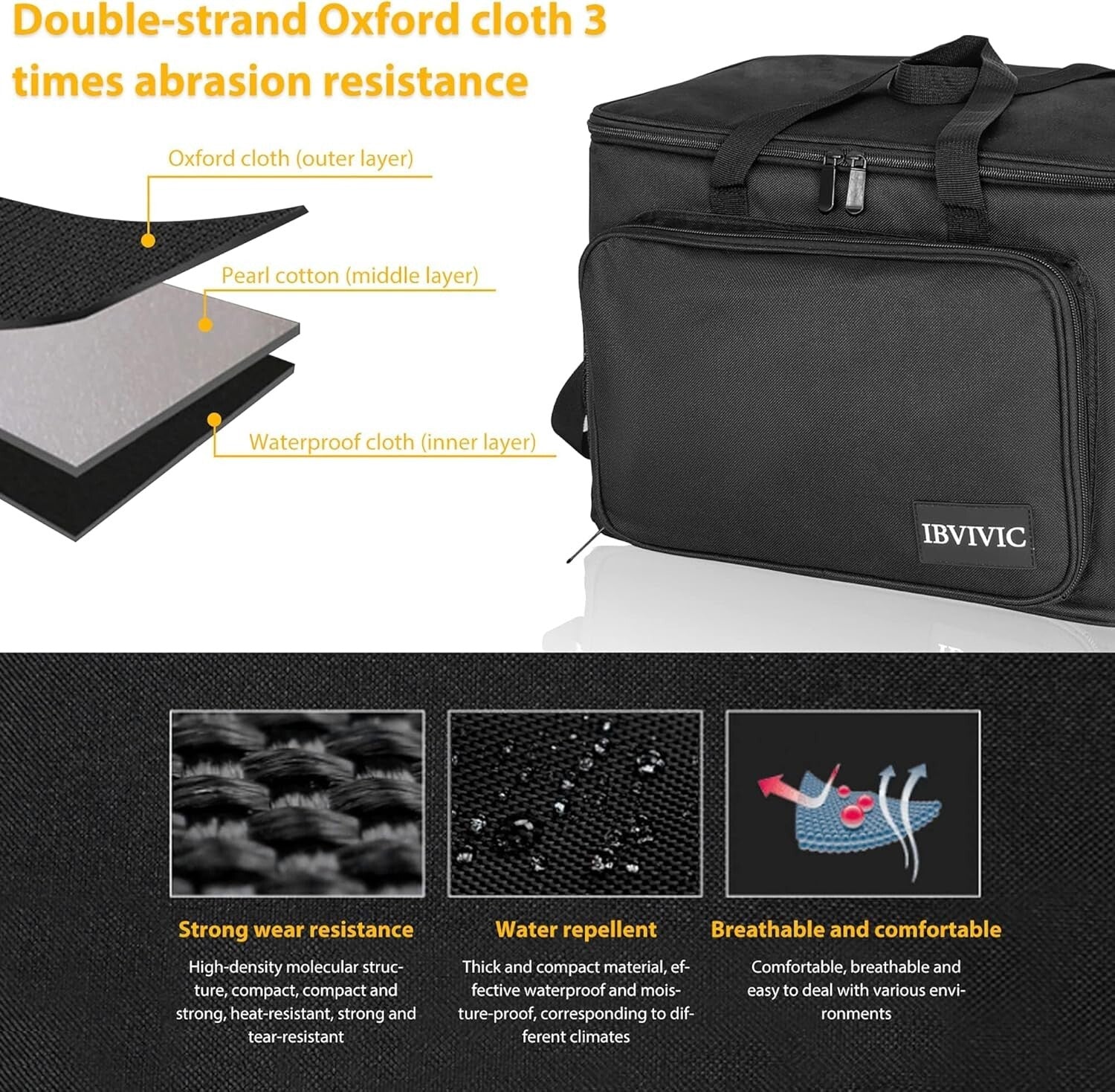 Durable 15-Slot Microphone Case for Wireless Mics – Oxford and Foam Design