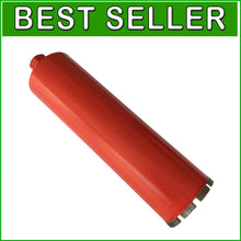Load image into Gallery viewer, 14" Deep 3-1/2" Diamond Core Bits for Wet Drilling - Heavy-Duty Performance