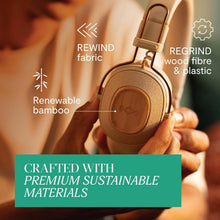Load image into Gallery viewer, House of Marley Positive Vibration Headphones - 50 Hours Playtime, Bluetooth 5.0