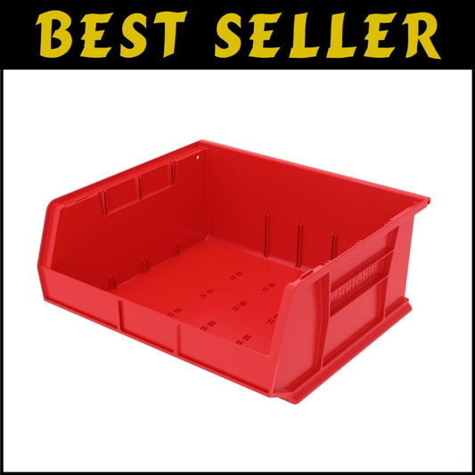 Durable and Customizable AkroBins - 75 lbs Plastic Storage Bins, Easy Retrieval