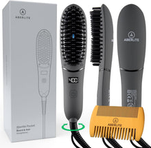 Load image into Gallery viewer, Professional Beard Straightener with Anti-Scald Technology - Ideal Gift for Him