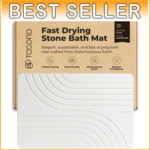 Load image into Gallery viewer, Luxurious Diatomaceous Earth Bath Mat - Quick Drying &amp; Non-Slip Sandstone Design