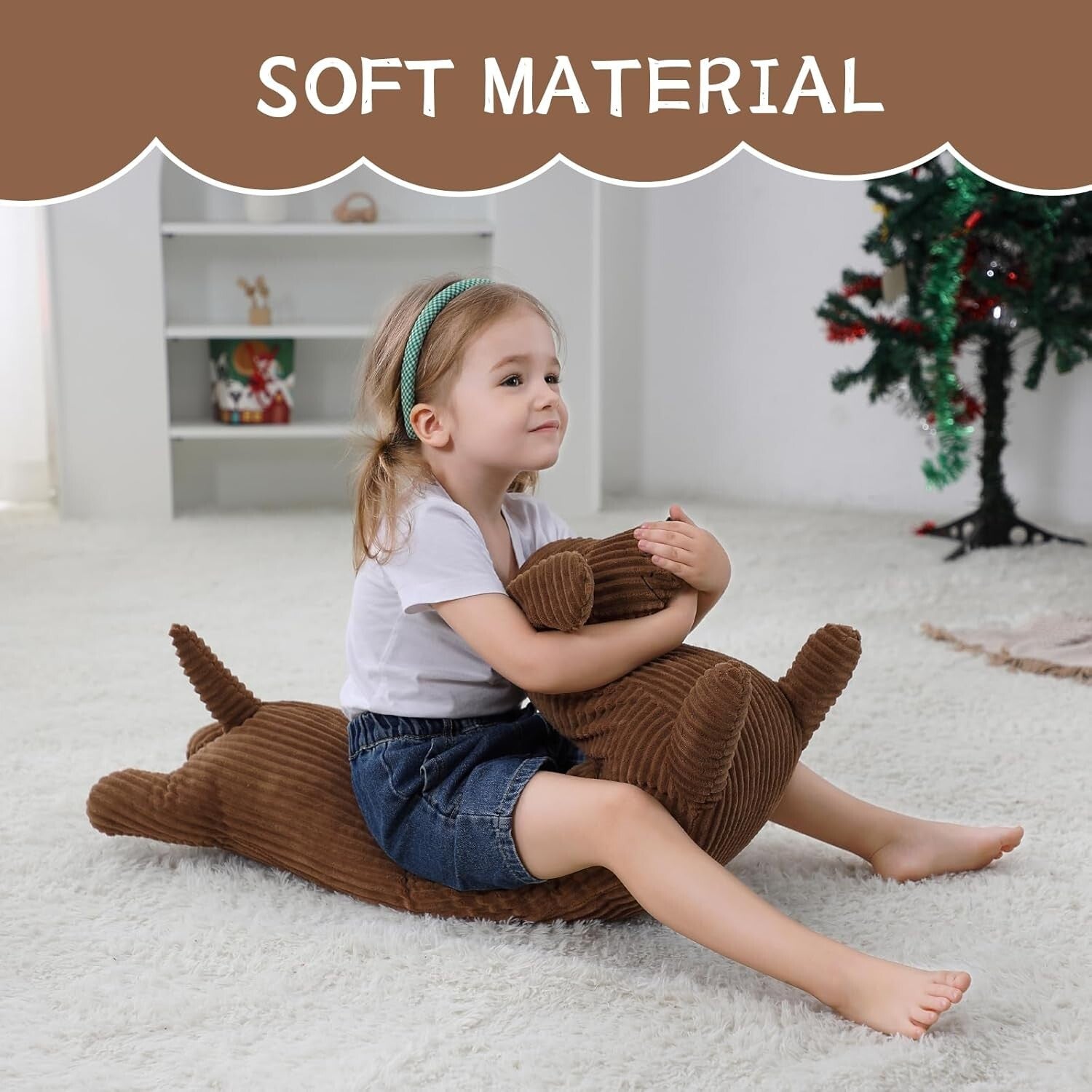 Cute 36-Inch Dachshund Stuffed Animal - Perfect Gift for Kids and Animal Lovers