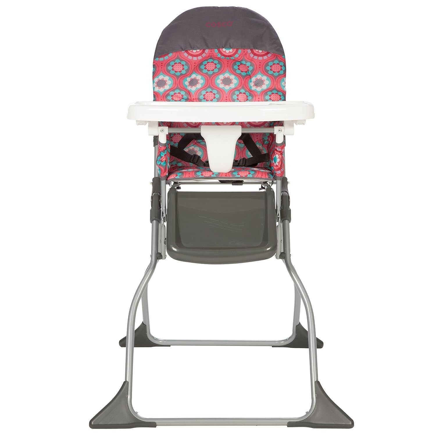 Adjustable 3-Position Baby High Chair - Foldable & Lightweight for Easy Carry